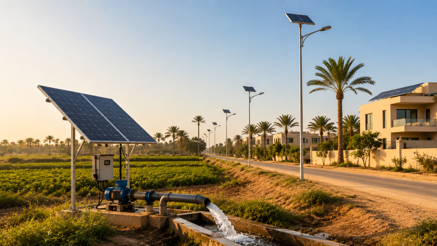 Solar Energy Applications: From the Farm to the Villa, the Factory, and the Hotel